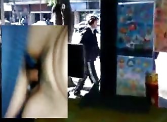 Employée suce la grosse queue de son patron dans une superette